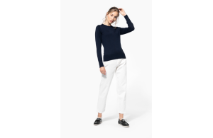 Pull personnalisé col rond pour femme