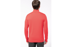 Pull col zippé pour homme