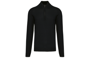 Pull col zippé pour homme