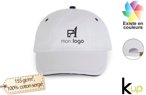 Casquette personnalisée souple 6 panneaux