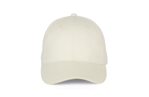 Casquette personnalisée 6 panneaux en coton sergé brossé