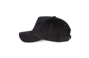 Casquette personnalisée en velours à 5 panneaux