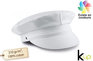 Casquette marin personnalisée en coton souple