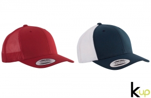 Casquette trucker rétro personnalisée à 6 panneaux