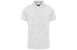 Polo personnalisé vintage aspect vieilli pour homme