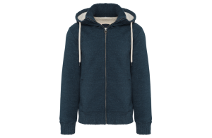 Blouson personnalisé en molleton doublée sherpa homme