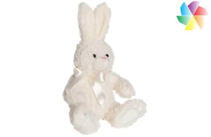 Peluche lapin à longues oreilles 36 cm