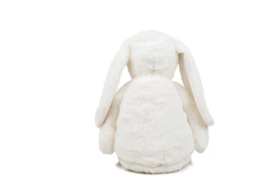 Peluche lapin 45 cm avec accès zippé pour la personnalisation