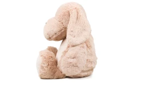 Peluche chien 45 cm avec accès zippé pour la personnalisation