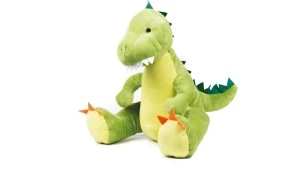 Peluche dinosaure 42 cm avec accès zippé pour la personnalisation