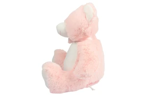 Peluche ourson 40 cm avec accès zippé pour la personnalisation