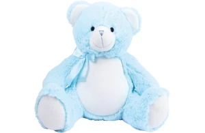 Peluche ourson 40 cm avec accès zippé pour la personnalisation