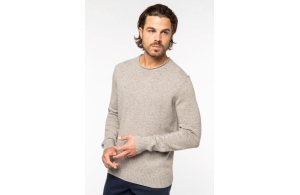 Pull en laine mérinos bio écoresponsable pour homme