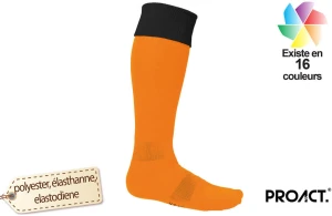 Chaussettes de sport ProAct bicolores publicitaire personnalisée 