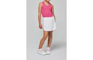 Jupe de tennis ProAct enfant à sous-short avec 2 poches balles