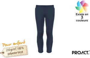 Pantalon de survêtement enfant ProAct personnalisé coupe ajustée moderne 