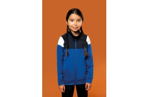 Veste de survêtement ProAct bicolore à manches raglan pour enfant