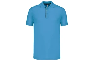 Polo sport personnalisé respirant ProAct manches courtes à maille piquée