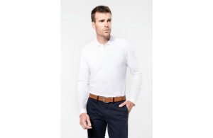 Polo Supima® manches longues pour homme