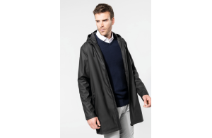 Manteau de pluie imperméable à capuche visière