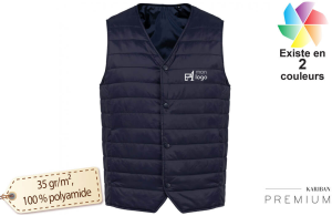 Gilet sans manches de ville personnalisable à fibre Thinsulate™ 