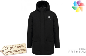 Parka imperméable personnalisée à grand confort thermique 