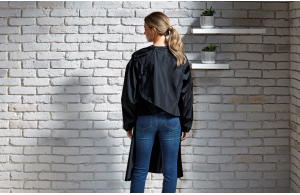 Blouse personnalisée salon de coiffure à fermeture réglable