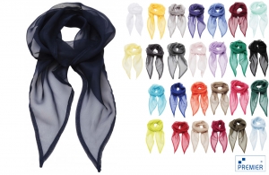 Foulard en mousseline personnalisé