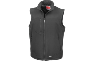 Bodywarmer personnalisé softshell imperméable respirant