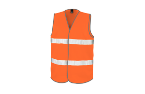 Gilet de sécurité haute visibilité à 2 bandes fluorescentes