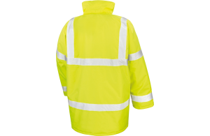 Veste de sécurité légère à bandes fluorescente