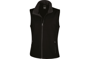 Bodywarmer personnalisé pour femme en softshell léger