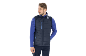 Gilet softshell sans manche black compass à fibre bio recyclé