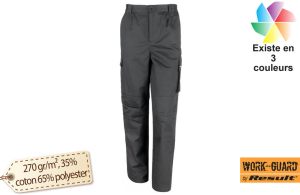 Pantalon de travail professionnel Result pour homme personnalisable 