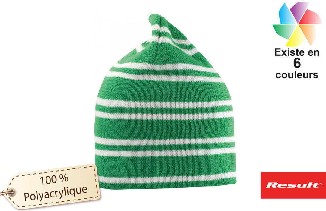 Bonnet Hiver Avec Motifs Rennes ref KP512