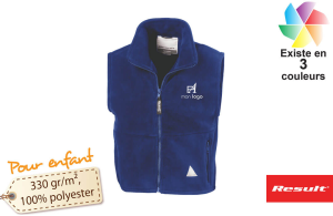 Gilet polaire personnalisé Polartherm™ pour enfant 