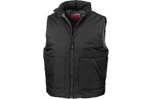 Bodywarmer personnalisé déperlant doublé polaire