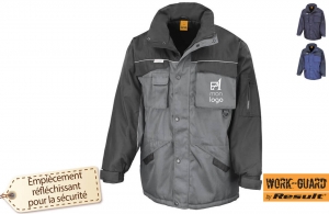 Parka de travail professionnelle personnalisable Result