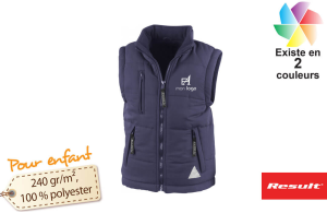 Bodywarmer personnalisé pour enfant 