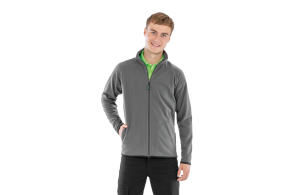 Veste polaire personnalisée légère à fibre recyclée bio