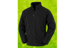 Veste polaire personnalisée légère à fibre recyclée bio