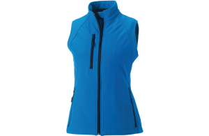 Bodywarmer softshell professionnel personnalisé femme