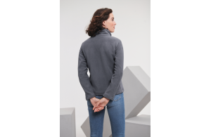 Veste polaire personnalisée à surface lisse anti-peluche pour femme