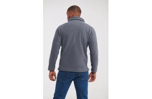 Veste polaire personnalisée à surface lisse anti-peluche pour homme