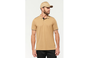 Polo de travail personnalisé Day To Day contrasté pour homme