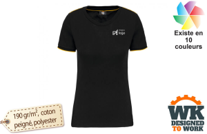 T-shirt de travail Day To Day pour femme