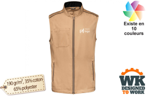 Veste de travail sans manche gilet Day To Day pour homme