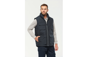 Blouson sans manche de travail matelassé