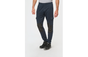 Pantalon cargo molleton bio écoresponsable