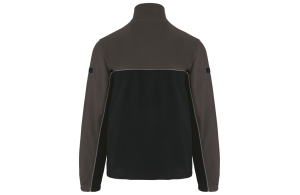 Veste polaire personnalisée de travail bicolore bio écoresponsable
